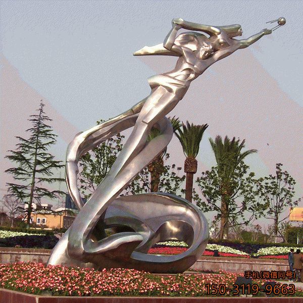 飛舞_不銹鋼男女舞動(dòng)旋律