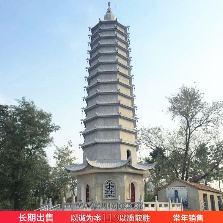 景區(qū)景點大型大理石石雕佛塔雕塑