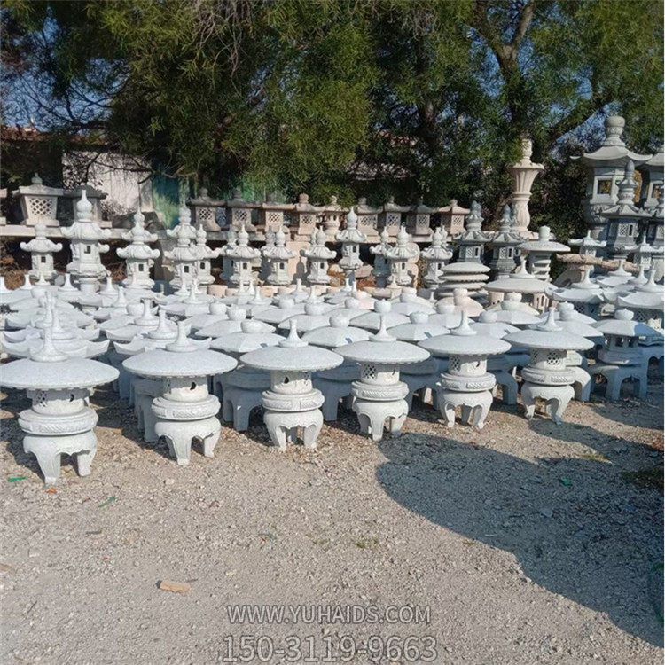 石燈，古建庭院小型仿古石雕燈籠雕塑