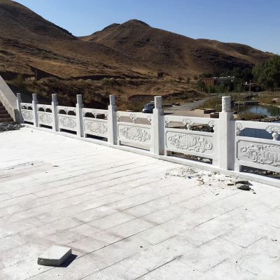 景區(qū)眺望陽臺(tái)走廊裝飾大理石圍欄欄桿