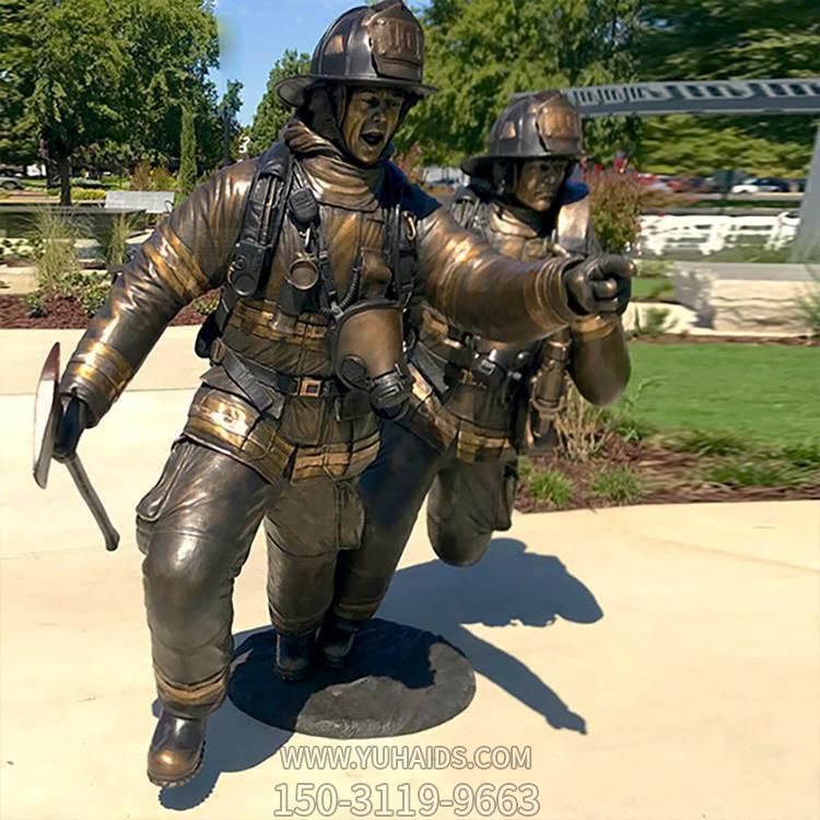 廣場鑄銅人像主題卡通動(dòng)物園林景觀雕塑