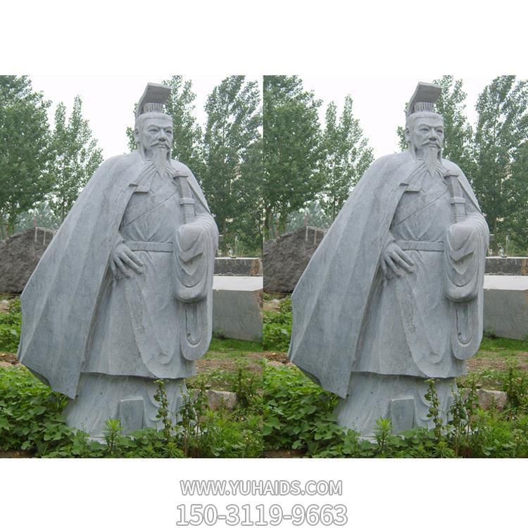 大理石石雕戶(hù)外園林景觀古代人物景觀擺件雕塑