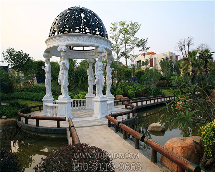 別墅園林戶外裝飾漢白玉雕刻西方人物石柱圓頂歐式?jīng)鐾さ袼?>
                                <h2>別墅園林戶外裝飾漢白玉雕刻西方人物石柱圓頂歐式?jīng)鐾さ袼?參數(shù)說明</h2>
                                                                        <table>
                                      <tr>
                                        <th>產(chǎn)品標(biāo)題</th>
                                        <td>別墅園林戶外裝飾漢白玉雕刻西方人物石柱圓頂歐式?jīng)鐾さ袼?/td>
                                      </tr>
                                      <tr>
                                        <th>發(fā)布時(shí)間</th>
                                        <td>2023-06-07 10:27</td>
                                      </tr>
                                      <tr>
                                        <th>價(jià)格</th>
                                        <td><span>電話咨詢</td>
                                      </tr>
                                                                              <tr>
                                          <th>雕刻內(nèi)容</th>
                                          <td>人物、園林、涼亭、園林</td>
                                        </tr>
                                                                              <tr>
                                          <th>其他</th>
                                          <td>西方</td>
                                        </tr>
                                                                              <tr>
                                          <th>制作材質(zhì)</th>
                                          <td>漢白玉</td>
                                        </tr>
                                                                          </table>
                                <h2>別墅園林戶外裝飾漢白玉雕刻西方人物石柱圓頂歐式?jīng)鐾さ袼?詳細(xì)說明</h2>
                                <p>玉海雕塑是一家綜合性的雕塑公司，擁有多款別墅園林戶外裝飾漢白玉雕刻西方人物石柱圓頂歐式?jīng)鐾さ袼苣Ｐ?，可加工定制多種別墅園林戶外裝飾漢白玉雕刻西方人物石柱圓頂歐式?jīng)鐾さ袼?，支持材質(zhì)、樣式、風(fēng)格、尺寸大小等方面的調(diào)整修改定制。我們所加工制作的別墅園林戶外裝飾漢白玉雕刻西方人物石柱圓頂歐式?jīng)鐾さ袼苜|(zhì)優(yōu)價(jià)廉，遍布全國多個(gè)省市地區(qū)，想要了解更多案例圖片，請電話或微信咨詢。材質(zhì)、大小、樣式等都可以按需定制，還可根據(jù)您提供給的別墅園林戶外裝飾漢白玉雕刻西方人物石柱圓頂歐式?jīng)鐾さ袼軜訄D進(jìn)行制作！如有相關(guān)需求，歡迎致電（微信同號(hào)）：<span>150-3119-9663</span></p>
                                                                <div   class=