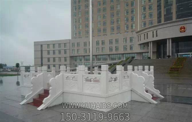 政府升旗臺(tái)大理石雕雕塑