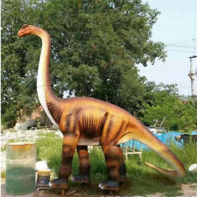 玻璃鋼仿真恐龍擺件戶外園林大型動(dòng)物雕塑