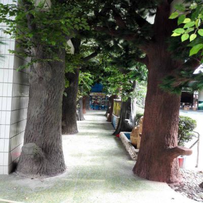 園林景區(qū)公園仿真樹(shù)木景觀(guān)擺件