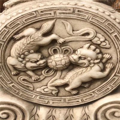 漢白玉仿古門(mén)墩細(xì)節(jié)展示圖