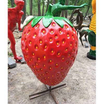 玻璃鋼草莓，仿真草莓