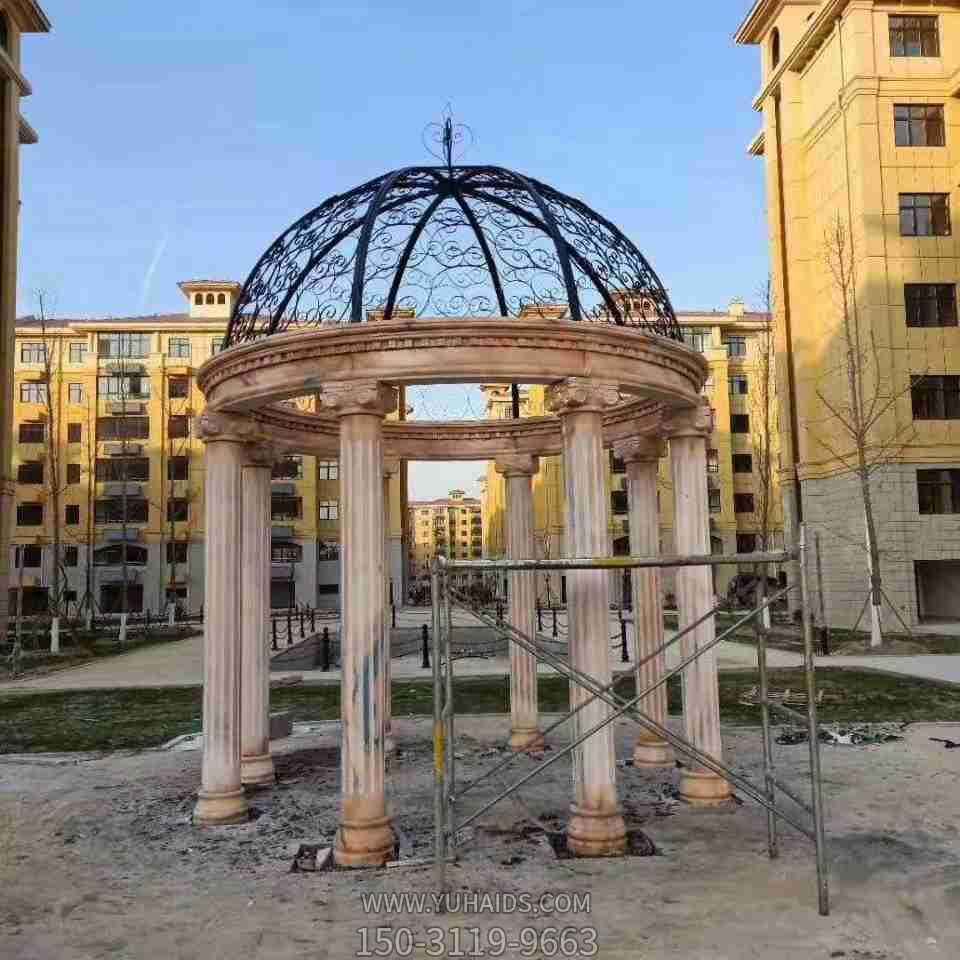 廣場小區(qū)裝飾擺放晚霞紅羅馬柱鐵藝鏤空歐式?jīng)鐾さ袼?>
                                <h2>廣場小區(qū)裝飾擺放晚霞紅羅馬柱鐵藝鏤空歐式?jīng)鐾さ袼?參數(shù)說明</h2>
                                                                        <table>
                                      <tr>
                                        <th>產(chǎn)品標(biāo)題</th>
                                        <td>廣場小區(qū)裝飾擺放晚霞紅羅馬柱鐵藝鏤空歐式?jīng)鐾さ袼?/td>
                                      </tr>
                                      <tr>
                                        <th>發(fā)布時(shí)間</th>
                                        <td>2023-06-07 13:13</td>
                                      </tr>
                                      <tr>
                                        <th>價(jià)格</th>
                                        <td><span>電話咨詢</td>
                                      </tr>
                                                                              <tr>
                                          <th>雕刻內(nèi)容</th>
                                          <td>涼亭、馬</td>
                                        </tr>
                                                                              <tr>
                                          <th>應(yīng)用場所</th>
                                          <td>廣場、小區(qū)</td>
                                        </tr>
                                                                              <tr>
                                          <th>制作材質(zhì)</th>
                                          <td>晚霞紅</td>
                                        </tr>
                                                                          </table>
                                <h2>廣場小區(qū)裝飾擺放晚霞紅羅馬柱鐵藝鏤空歐式?jīng)鐾さ袼?詳細(xì)說明</h2>
                                <p>玉海雕塑是一家綜合性的雕塑公司，擁有多款廣場小區(qū)裝飾擺放晚霞紅羅馬柱鐵藝鏤空歐式?jīng)鐾さ袼苣Ｐ停杉庸ざㄖ贫喾N廣場小區(qū)裝飾擺放晚霞紅羅馬柱鐵藝鏤空歐式?jīng)鐾さ袼?，支持材質(zhì)、樣式、風(fēng)格、尺寸大小等方面的調(diào)整修改定制。我們所加工制作的廣場小區(qū)裝飾擺放晚霞紅羅馬柱鐵藝鏤空歐式?jīng)鐾さ袼苜|(zhì)優(yōu)價(jià)廉，遍布全國多個(gè)省市地區(qū)，想要了解更多案例圖片，請電話或微信咨詢。材質(zhì)、大小、樣式等都可以按需定制，還可根據(jù)您提供給的廣場小區(qū)裝飾擺放晚霞紅羅馬柱鐵藝鏤空歐式?jīng)鐾さ袼軜訄D進(jìn)行制作！如有相關(guān)需求，歡迎致電（微信同號(hào)）：<span>150-3119-9663</span></p>
                                                                <div   class=