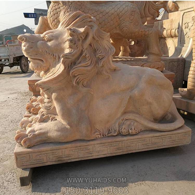 企業(yè)大門擺放晚霞紅雕刻歐式臥石獅子寓意鎮(zhèn)宅招財(cái)?shù)袼?>
                                <h2>企業(yè)大門擺放晚霞紅雕刻歐式臥石獅子寓意鎮(zhèn)宅招財(cái)?shù)袼?參數(shù)說明</h2>
                                                                        <table>
                                      <tr>
                                        <th>產(chǎn)品標(biāo)題</th>
                                        <td>企業(yè)大門擺放晚霞紅雕刻歐式臥石獅子寓意鎮(zhèn)宅招財(cái)?shù)袼?/td>
                                      </tr>
                                      <tr>
                                        <th>發(fā)布時(shí)間</th>
                                        <td>2023-06-07 14:33</td>
                                      </tr>
                                      <tr>
                                        <th>價(jià)格</th>
                                        <td><span>電話咨詢</td>
                                      </tr>
                                                                              <tr>
                                          <th>雕刻內(nèi)容</th>
                                          <td>獅子</td>
                                        </tr>
                                                                              <tr>
                                          <th>制作材質(zhì)</th>
                                          <td>晚霞紅</td>
                                        </tr>
                                                                              <tr>
                                          <th>應(yīng)用場(chǎng)所</th>
                                          <td>企業(yè)</td>
                                        </tr>
                                                                          </table>
                                <h2>企業(yè)大門擺放晚霞紅雕刻歐式臥石獅子寓意鎮(zhèn)宅招財(cái)?shù)袼?詳細(xì)說明</h2>
                                <p>玉海雕塑是一家綜合性的雕塑公司，擁有多款企業(yè)大門擺放晚霞紅雕刻歐式臥石獅子寓意鎮(zhèn)宅招財(cái)?shù)袼苣Ｐ停杉庸ざㄖ贫喾N企業(yè)大門擺放晚霞紅雕刻歐式臥石獅子寓意鎮(zhèn)宅招財(cái)?shù)袼?，支持材質(zhì)、樣式、風(fēng)格、尺寸大小等方面的調(diào)整修改定制。我們所加工制作的企業(yè)大門擺放晚霞紅雕刻歐式臥石獅子寓意鎮(zhèn)宅招財(cái)?shù)袼苜|(zhì)優(yōu)價(jià)廉，遍布全國(guó)多個(gè)省市地區(qū)，想要了解更多案例圖片，請(qǐng)電話或微信咨詢。材質(zhì)、大小、樣式等都可以按需定制，還可根據(jù)您提供給的企業(yè)大門擺放晚霞紅雕刻歐式臥石獅子寓意鎮(zhèn)宅招財(cái)?shù)袼軜訄D進(jìn)行制作！如有相關(guān)需求，歡迎致電（微信同號(hào)）：<span>150-3119-9663</span></p>
                                                                <div   class=