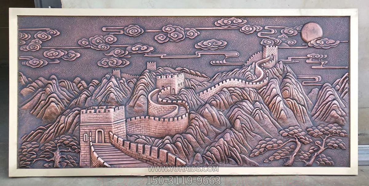 萬(wàn)里長(zhǎng)城浮雕 (3)雕塑