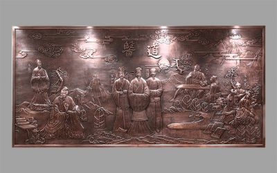 “醫(yī)道”醫(yī)學主題人物浮雕