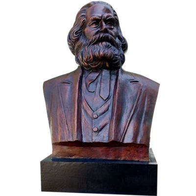 馬克思鑄銅半身像，世界名人，著名的無產(chǎn)階級(jí)精神領(lǐng)袖