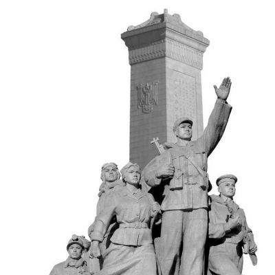 廣場大型石雕園林景觀歷史人物雕塑