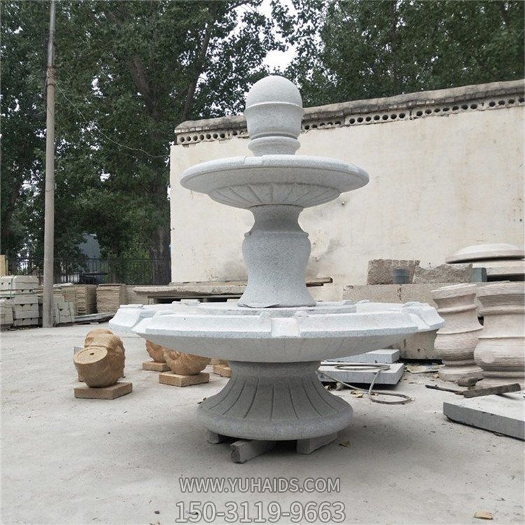 石雕噴泉風水球大理石流水缽水池戶外庭院別墅小區(qū)水景觀雕塑擺件