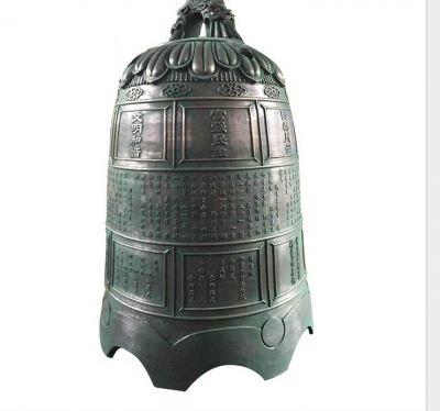 玻璃鋼仿銅鐘，青銅古鐘