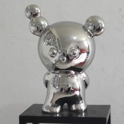 鏡面不銹鋼室內(nèi)創(chuàng)意景觀雕塑擺件