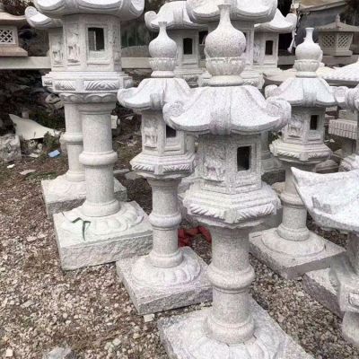 花崗巖石雕燈，中國傳統(tǒng)古建照明燈籠