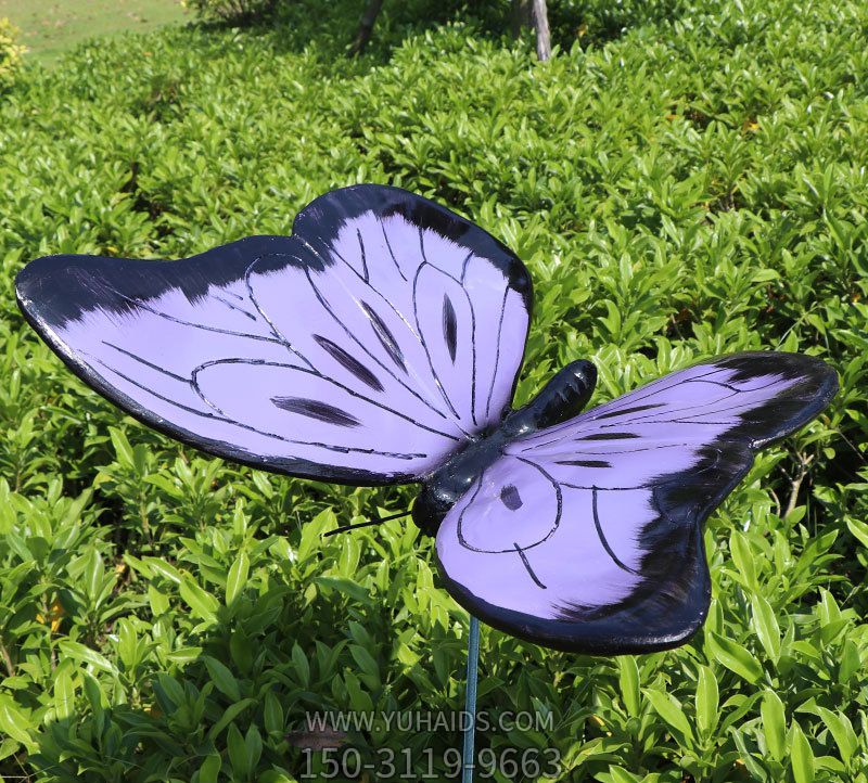 城市戶(hù)外創(chuàng)意蝴蝶雕塑