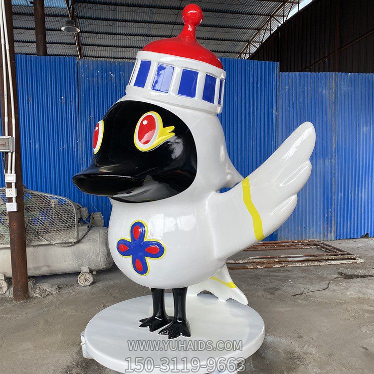 玻璃鋼卡通動(dòng)物園游樂場(chǎng)動(dòng)物景觀雕塑