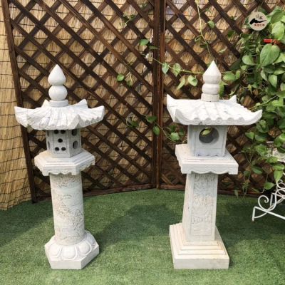 仿古石雕，庭院照明燈籠