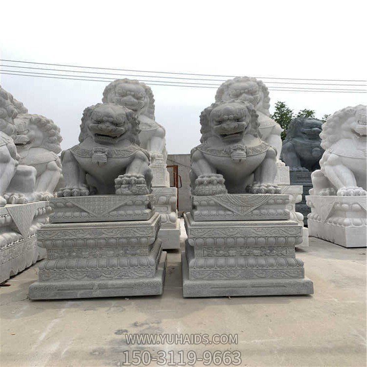 動(dòng)物石雕擺件 門(mén)前公園廣場(chǎng)景觀雕塑