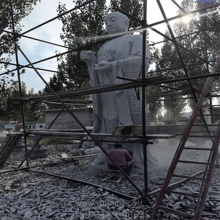 大理石石雕大型戶(hù)外景區(qū)景點(diǎn)地藏王雕塑