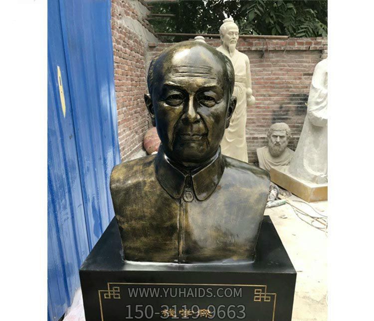 校園名人胸像銅雕錢學(xué)森<a href=