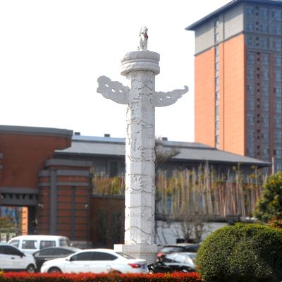 景區(qū)廣場中國傳統(tǒng)華表柱