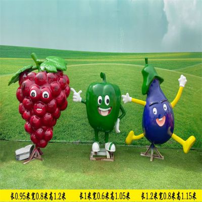 仿真果蔬組雕有什么寓意？