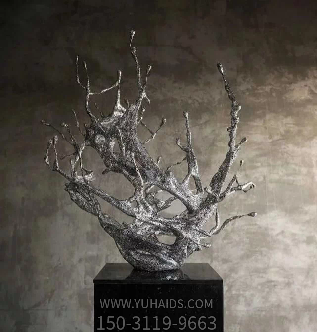 室內(nèi)廣場不銹鋼抽象藝術(shù)景觀雕塑 室內(nèi)廣場不銹鋼抽象藝術(shù)景觀雕塑