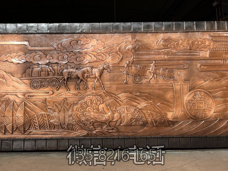 中國傳統(tǒng)文化浮雕壁畫裝飾墻