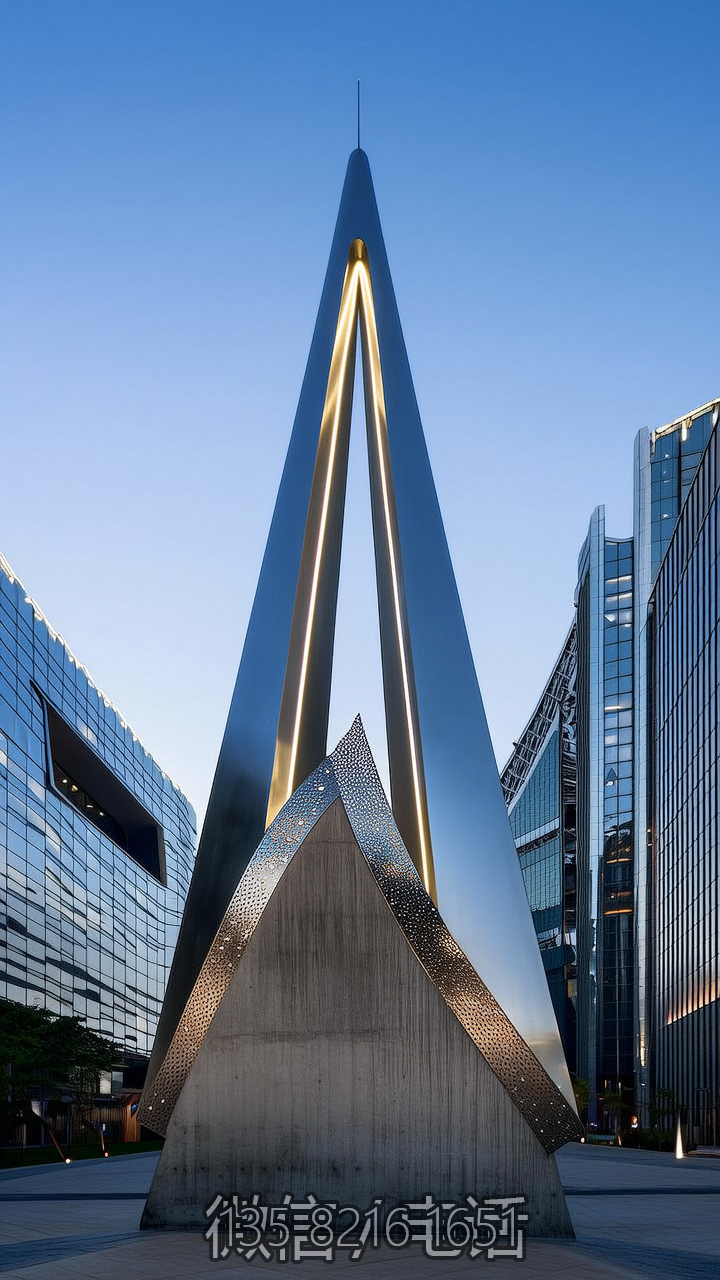 不銹鋼避雷針雕塑