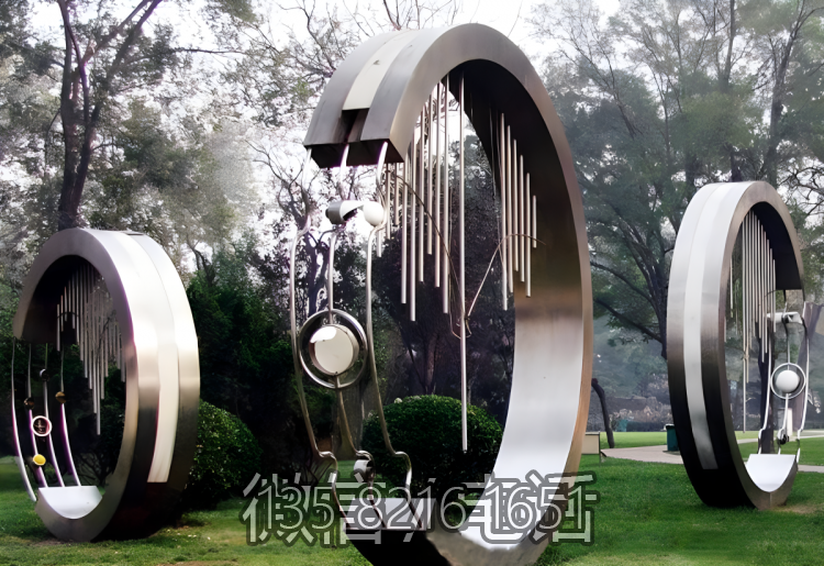 圓環(huán)雕塑-戶外園林不銹鋼創(chuàng)意抽象圓環(huán)雕塑 圓環(huán)雕塑-戶外園林不銹鋼創(chuàng)意抽象圓環(huán)雕塑