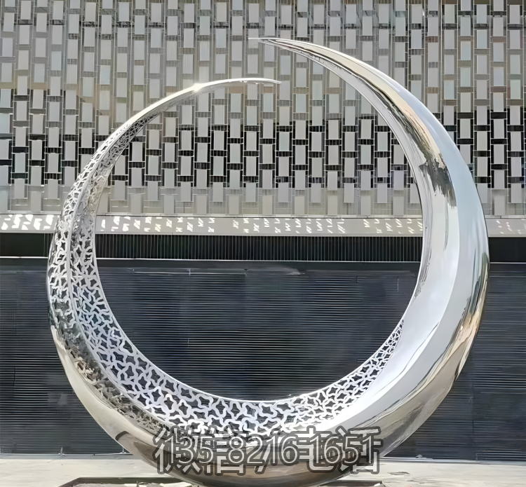 圓環(huán)雕塑-戶外不銹鋼鏤空創(chuàng)意圓環(huán)雕塑 圓環(huán)雕塑-戶外不銹鋼鏤空創(chuàng)意圓環(huán)雕塑