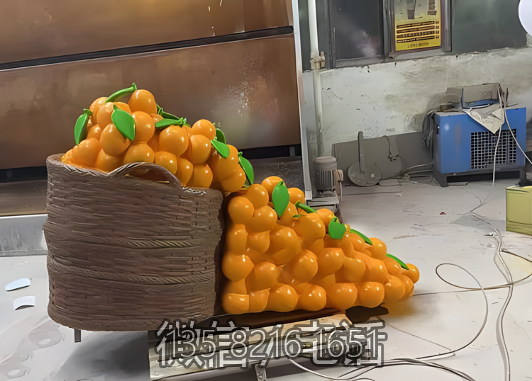 玻璃鋼仿真枇杷雕塑
