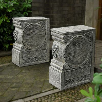 石鼓門墩，庭院別墅看門仿古擺件