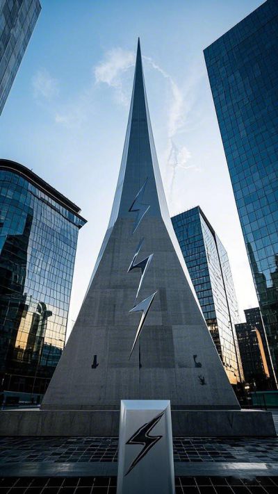 不銹鋼避雷針雕塑