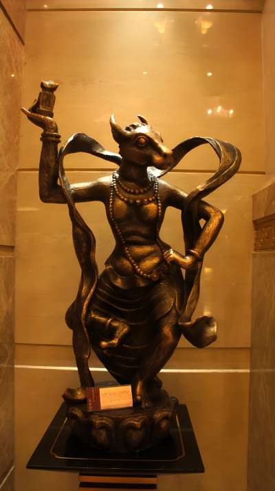 藏族十二生肖動(dòng)物銅雕