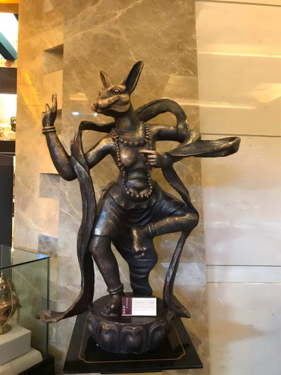 藏族十二生肖動物銅雕