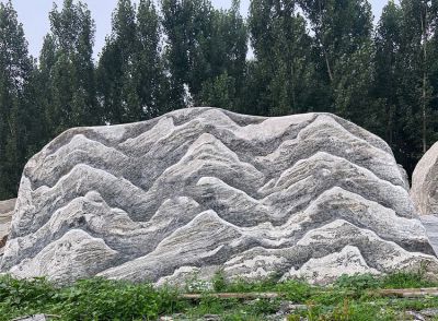 大型自然雪浪石