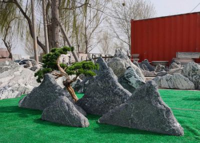 庭院別墅雪浪石裝飾擺件