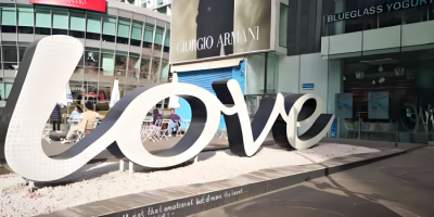 love不銹鋼發(fā)光字立體字