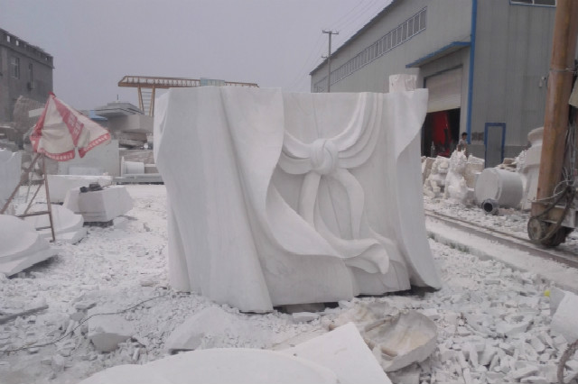 觀音雕刻第三部分，腹